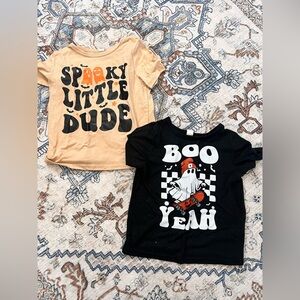 SHEIN Black and White Halloween T-Shirt